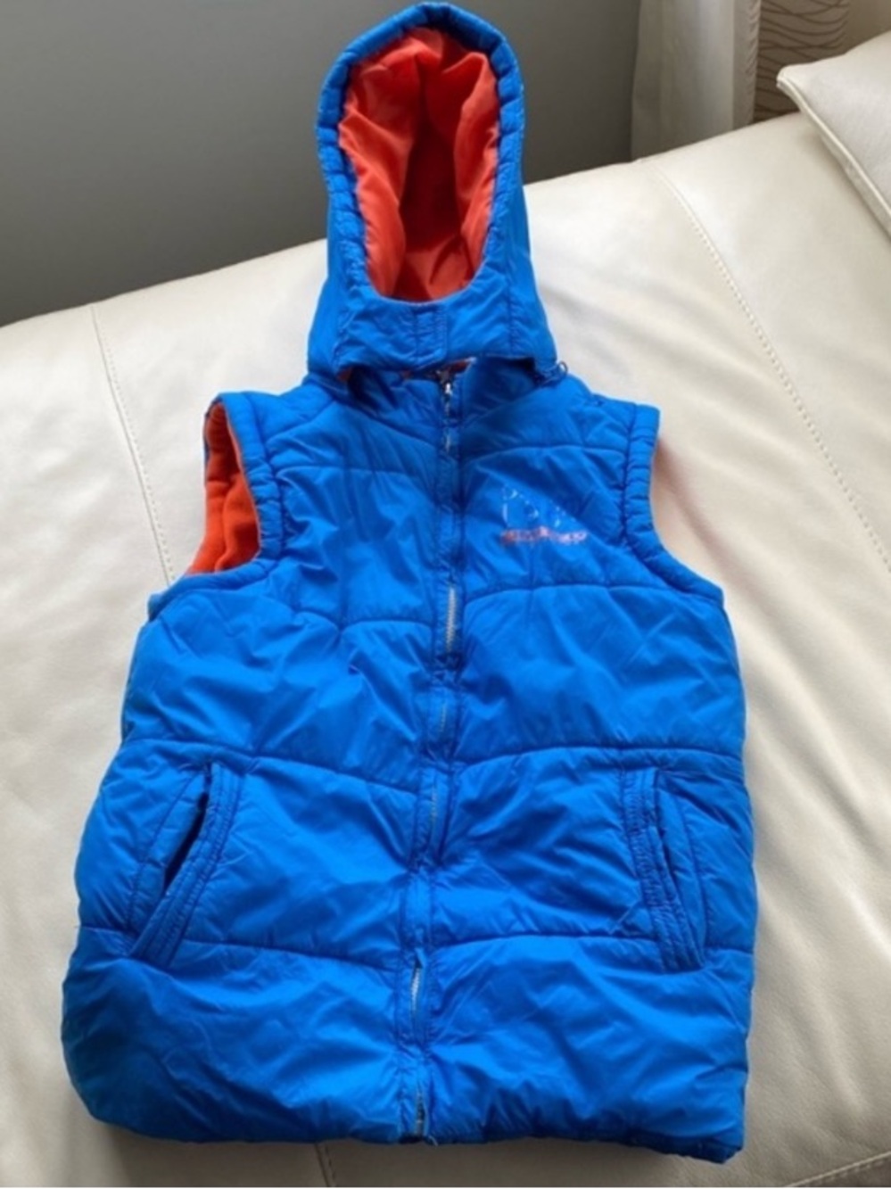 Orchestra Lightweight Puffer hooded Vest - S. 14 - European designer